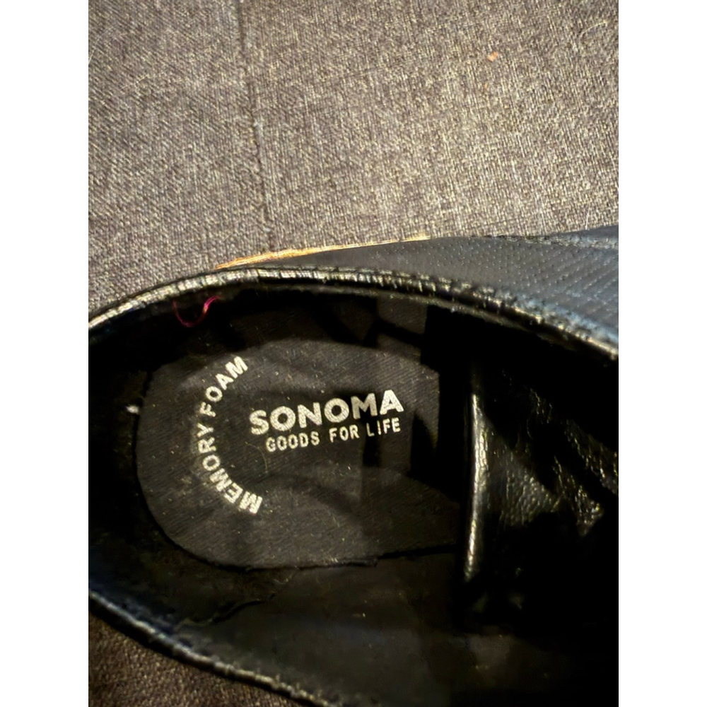 Boy's Sonoma Goods for Life Black & Brown Oxfords Size 13 - Picture 5 of 6